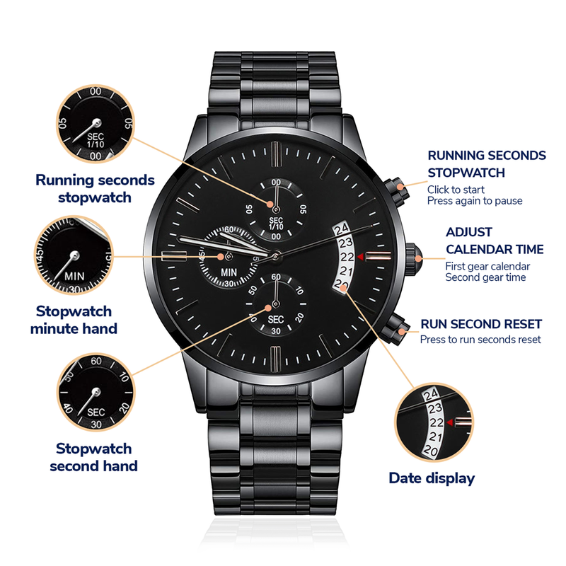 Whoever Wants to Be a Leader (Mark 1043) – Men's Watch
